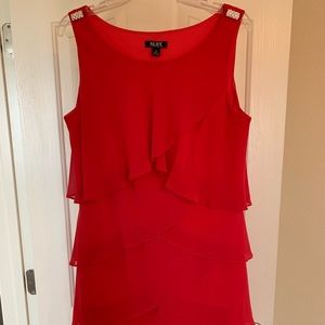 SLNY Hot Pink Party Dress, Size 14